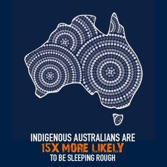 Indigenous homeless Australia statistic