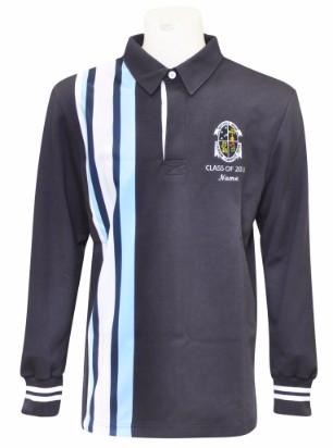 mitchell high school long sleeve jersey front