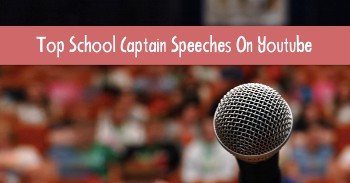 awesome school captain speeches