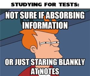 study and exam funny school memes