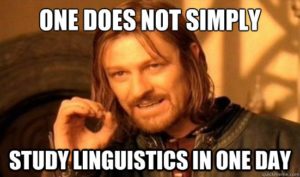 linguistics student memes