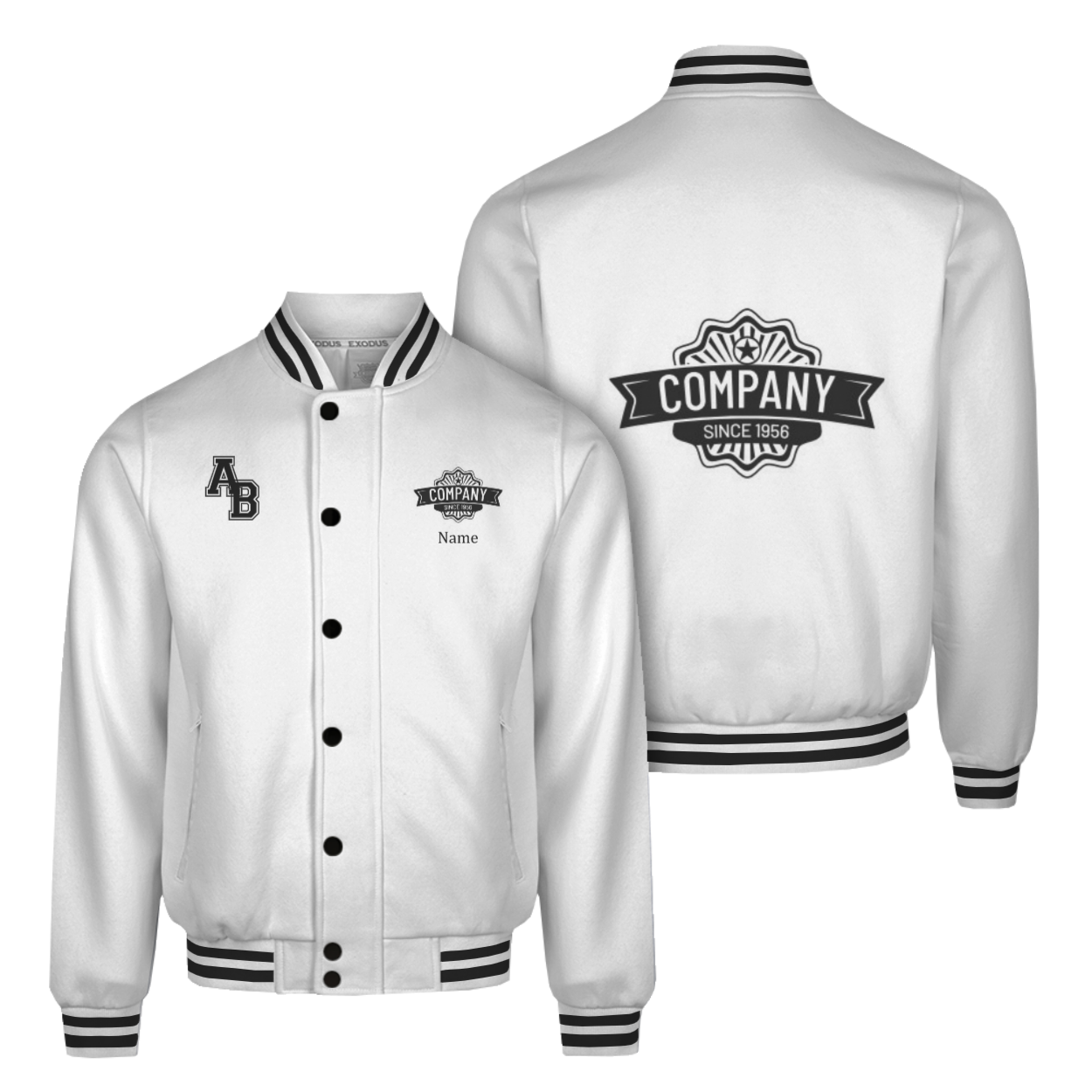 Design a Custom Varsity Jacket Online - Order free sample of your design